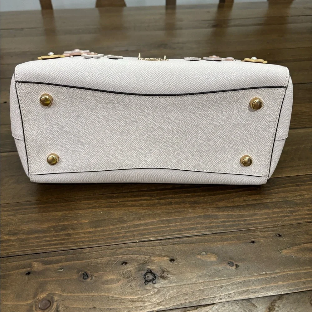 Coach Blake Carryall 25 with Floral Appliqué